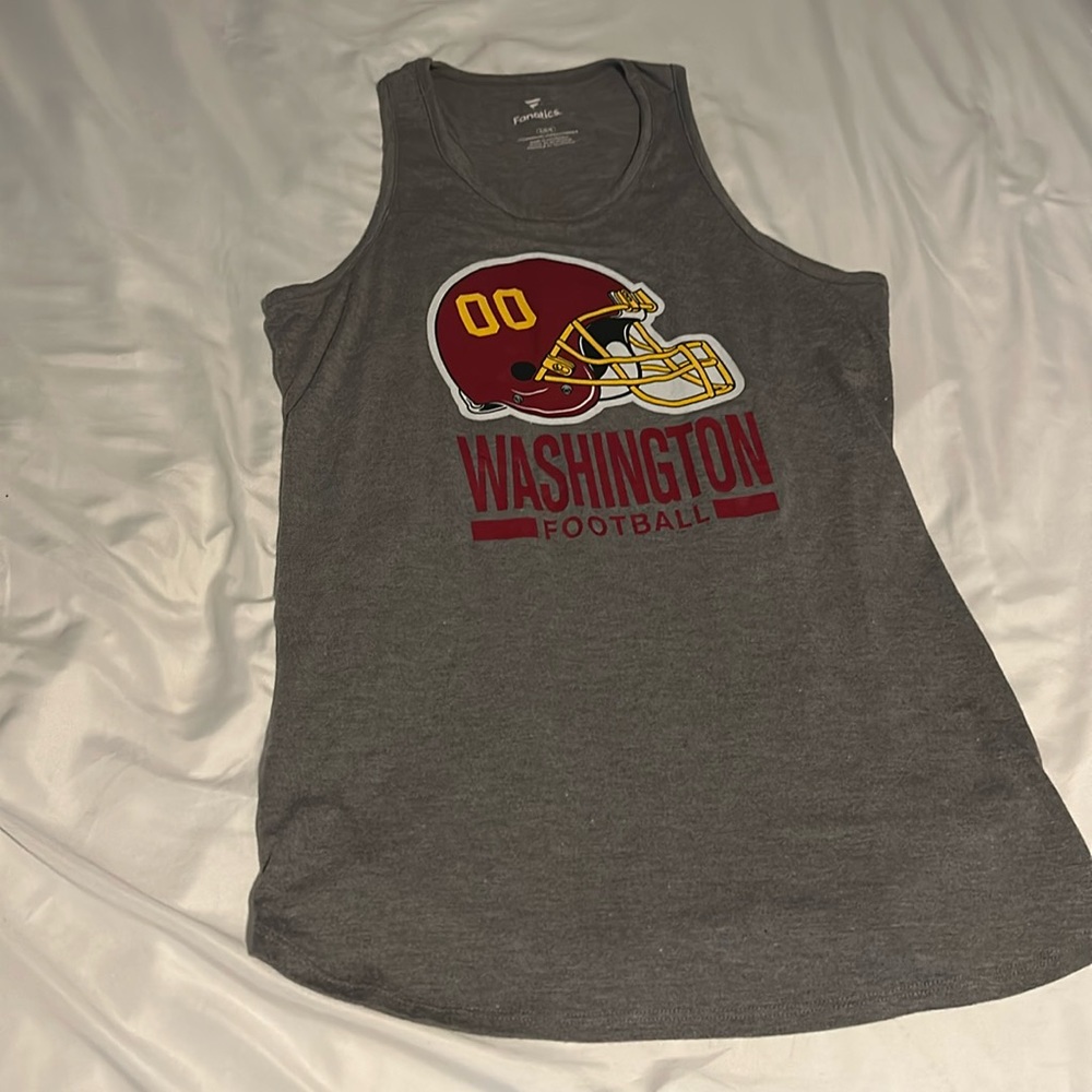 Washington Commanders razor back tank